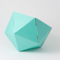Corbeille de rangement - Turquoise